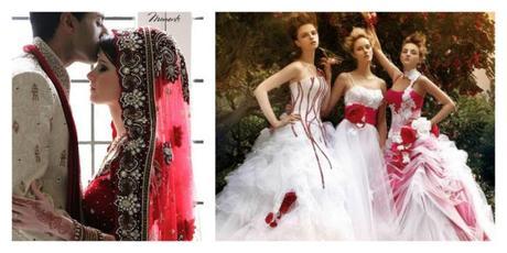 Ideas creativas para llevar algo rojo en tu boda boda color rojo