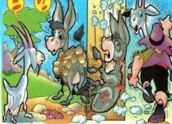 Fábulas de Ésopo – La cabra y el asno