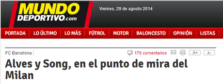 Mundo Deportivo y el fichaje de Song