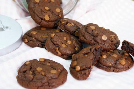 Cookies Blanditas de Chocolate y Avellana (Browkies)