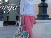 Falda larga, tendencia, outfits 2014/2015