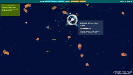 Jameson the Pilot nos propone viajes interestelares a través de planetas pixelados