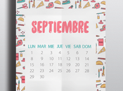 Freebie: Calendario Septiembre