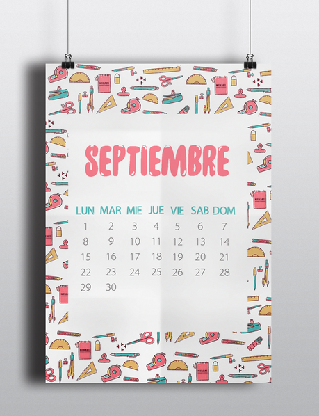 Freebie: Calendario de Septiembre