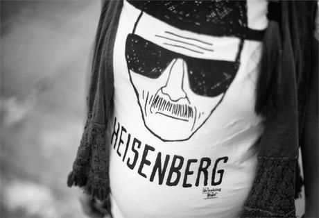 street style barbara crespo heisenberg romwe tshirt tee fashion blogger outfit blog de moda