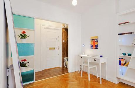 mini piso nórdico estilo nórdico distribución diáfana diseño de interiores nórdicos decoración muebles de ikea decoración mini pisos decoración interiores pequeños cocinas blancas modernas pequeñas blog decoración nordica escandinava 