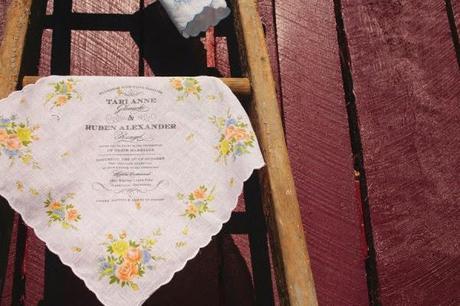 Tus invitaciones de boda con tela