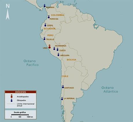 mapa diosesis iglesia colonia