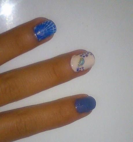 Recopilación de manicuras de vacaciones.