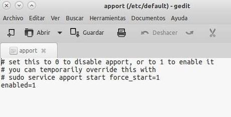 Como desactivar el mensaje de error interno en Ubuntu
