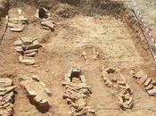 Unas obras riego descubren necrópolis medieval Moscas Páramo (León)