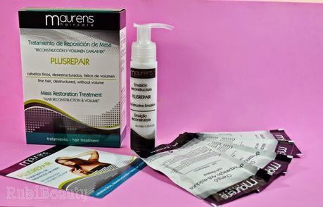rubibeauty brasil & Belleza botox capilar volumen cabello Maurens Repositor Masa