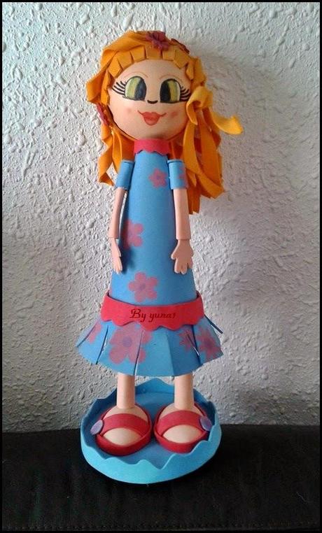 MI PRIMERA MANUALIDAD: UNA FOFUCHA