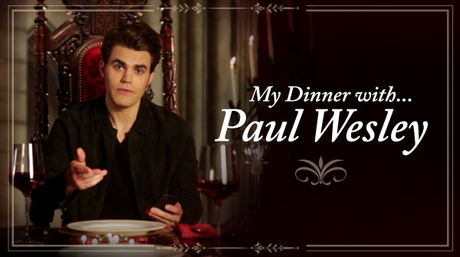 The Vampire Diaries - My Dinner Date with...Paul Wesley