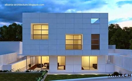 Residencia contemporánea racionalista