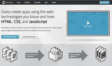 PhoneGapp: Aplicación de Adobe para desarrollar aplicaciones iOS y Android con HTML5, Javascript y CSS