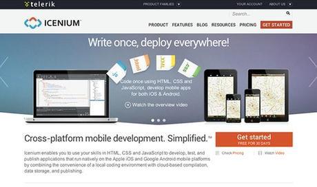 Icenium: Desarrolla aplicaciones con javascript, html5 y css para ios y android