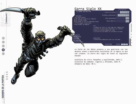 La Mirada del Centinela - La Corte de los Búhos 1 - Lanzadores de Cuchillos