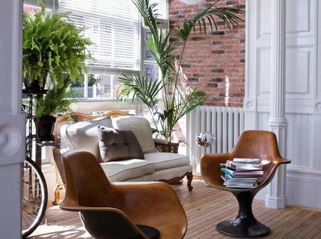 La transformacion perfecta. Un piso clasico de pinceladas industriales La transformacion perfecta. Un piso clasico de pinceladas industriales