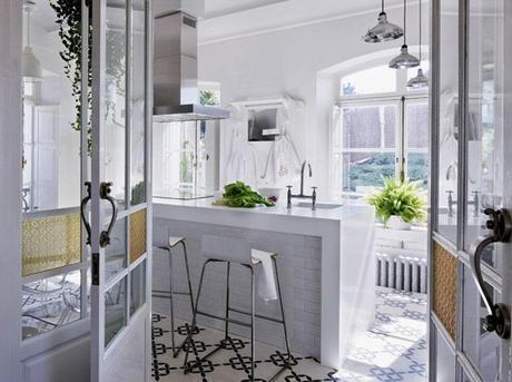 La transformacion perfecta. Un piso clasico de pinceladas industriales La transformacion perfecta. Un piso clasico de pinceladas industriales