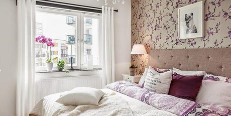 El piso de la semana: BLANCO Y MORADO El piso de la semana: BLANCO Y MORADO