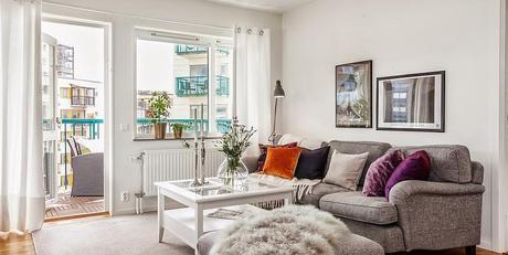 El piso de la semana: BLANCO Y MORADO