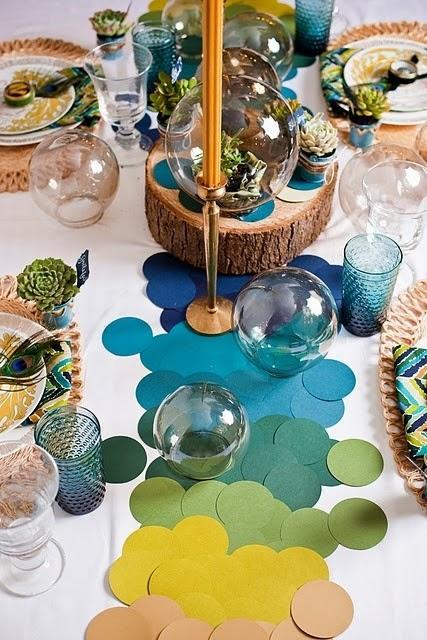 Ideas para decorar una mesa final verano