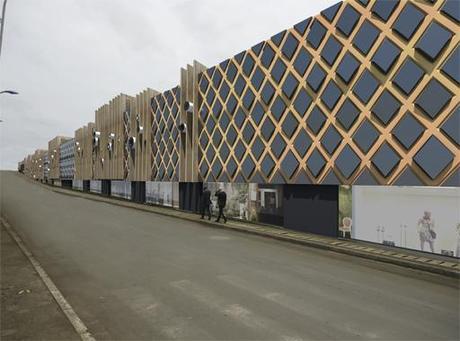 NUEVAS OPCIONES DE FACHADA PARA PROYECTO DE CENTRO COMERCIAL EN ÁFRICA CENTRAL