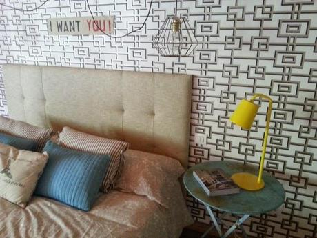 Mesas de jardín como mesillas de noche