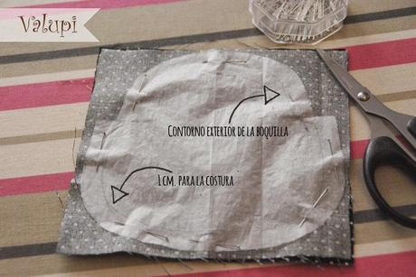 DIY - Como hacer un monedero de tela con boquilla metálica