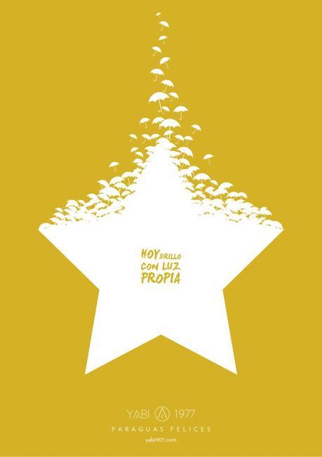 Los paraguas también molan Paraguas YABI estrella