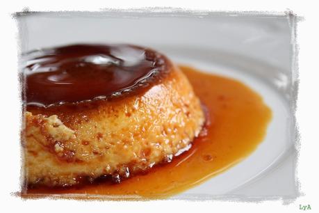 Flan.... o una manera de que los niños tomen leche. 1º receta de la infancia.