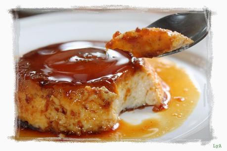 Flan.... o una manera de que los niños tomen leche. 1º receta de la infancia.