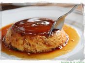 Flan.... manera niños tomen leche. receta infancia.