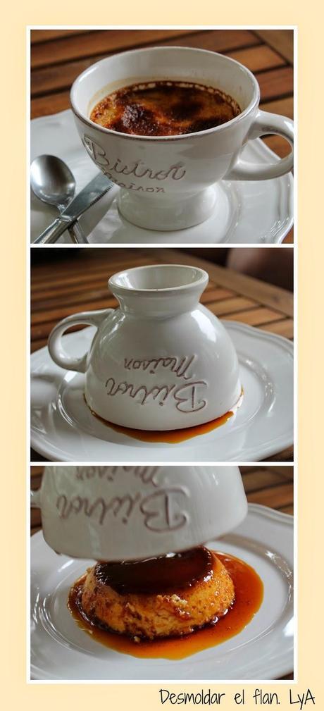 Flan.... o una manera de que los niños tomen leche. 1º receta de la infancia.