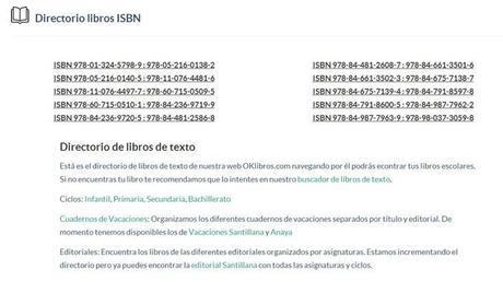 oklibros.com directorio de libros ISBN