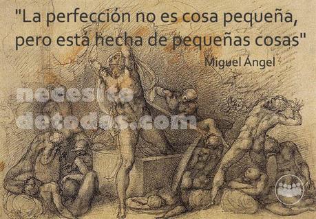 Las pequeñas cosas son lo que hacen la Perfección