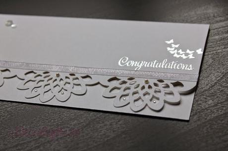 Tarjeta de felicitación para novios/ Wedding greeting card