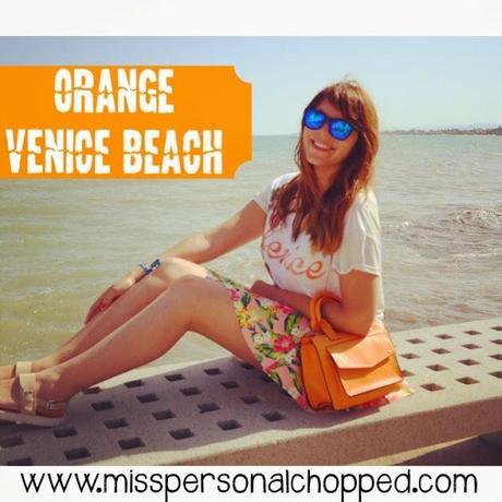 LOOK: Orange Venice Beach!