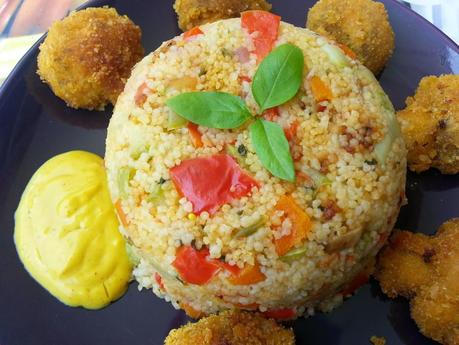 Couscous a la jardinera
