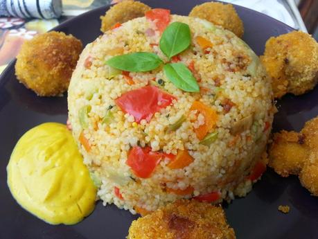 Couscous a la jardinera