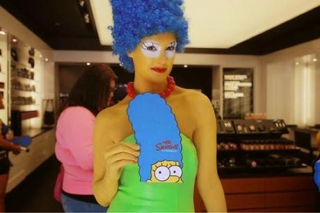 MAC cosmetic y los Simpson