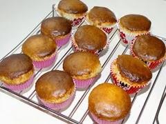 muffins de nueces