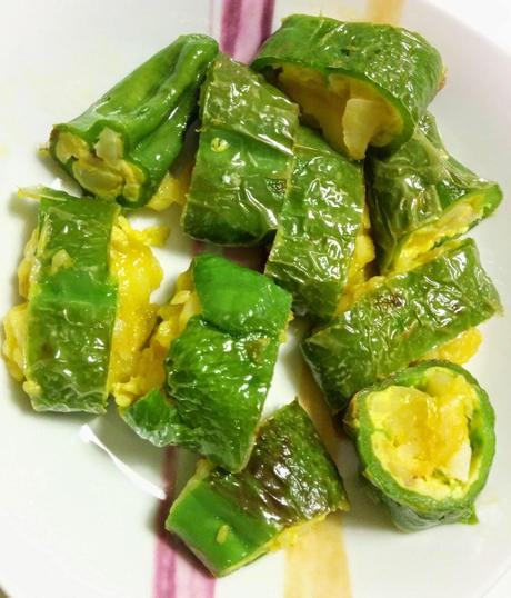 PIMIENTOS RELLENOS DE TORTILLA