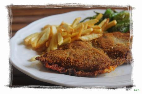 Cachopos... o unos filetes empanados de aúpa. 2º Receta de la infancia y mi participación en #HEMC de este mes: Los ingredientes de tu verano