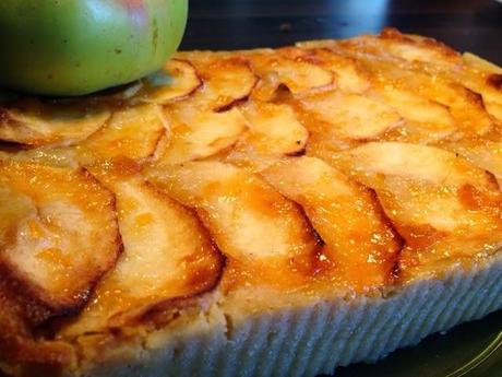 Tarta fácil de manzana.