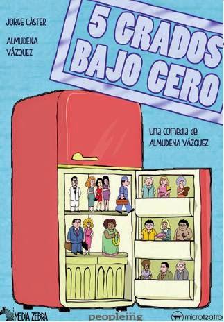 Almudena Vázquez y Jorge Cáster a “Cinco grados bajo cero” en Bilbao