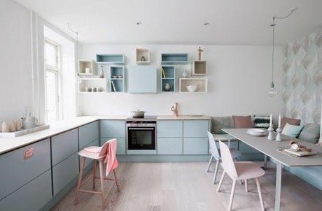 Colores-pastel-en-la-decoracion-de-la-cocina