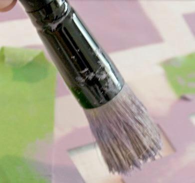 Técnica del pincel seco en Manualidades