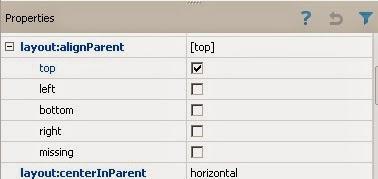 Edit Text properties en Android Studio